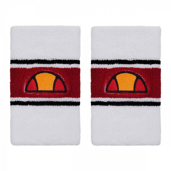 Ellesse Ribble Wristbands 2x White